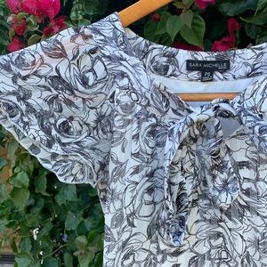 Floral Business Casual Top from Sara Michelle